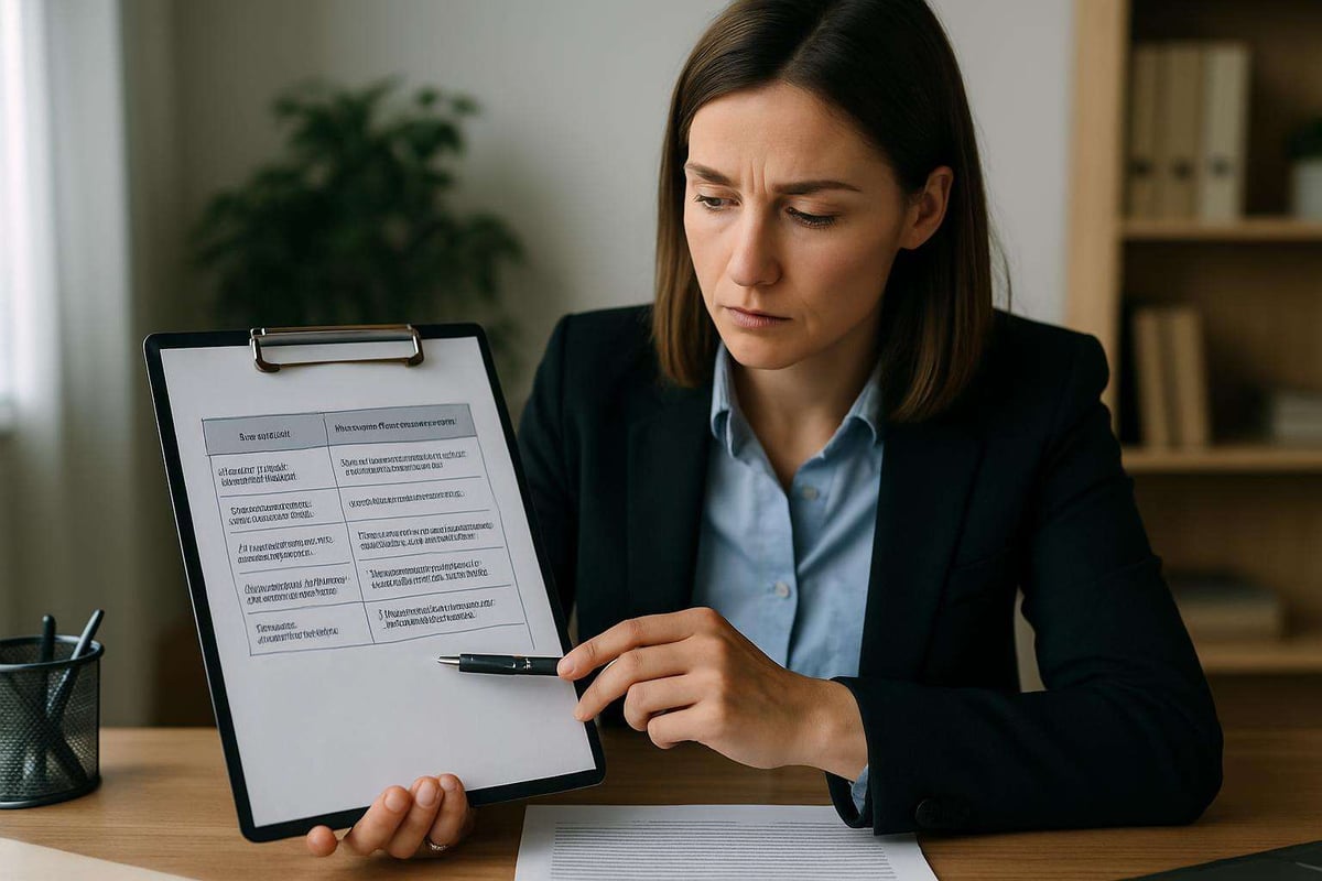 vérification des dépenses